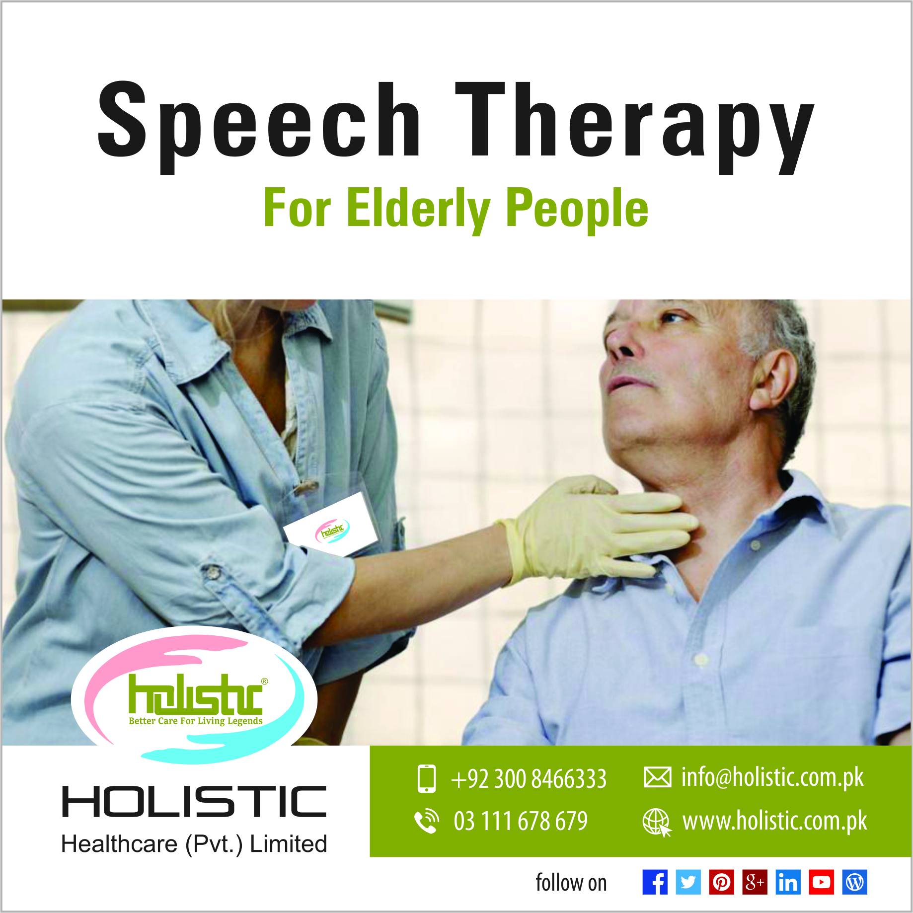 PSpeech Therapy for Elderly